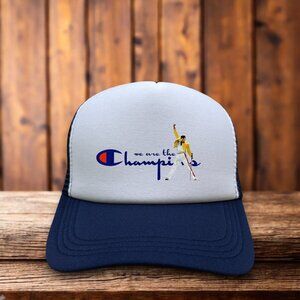 Queen We Are The Champions Parody Unisex Trucker Hat Snapback Freddie Mercury